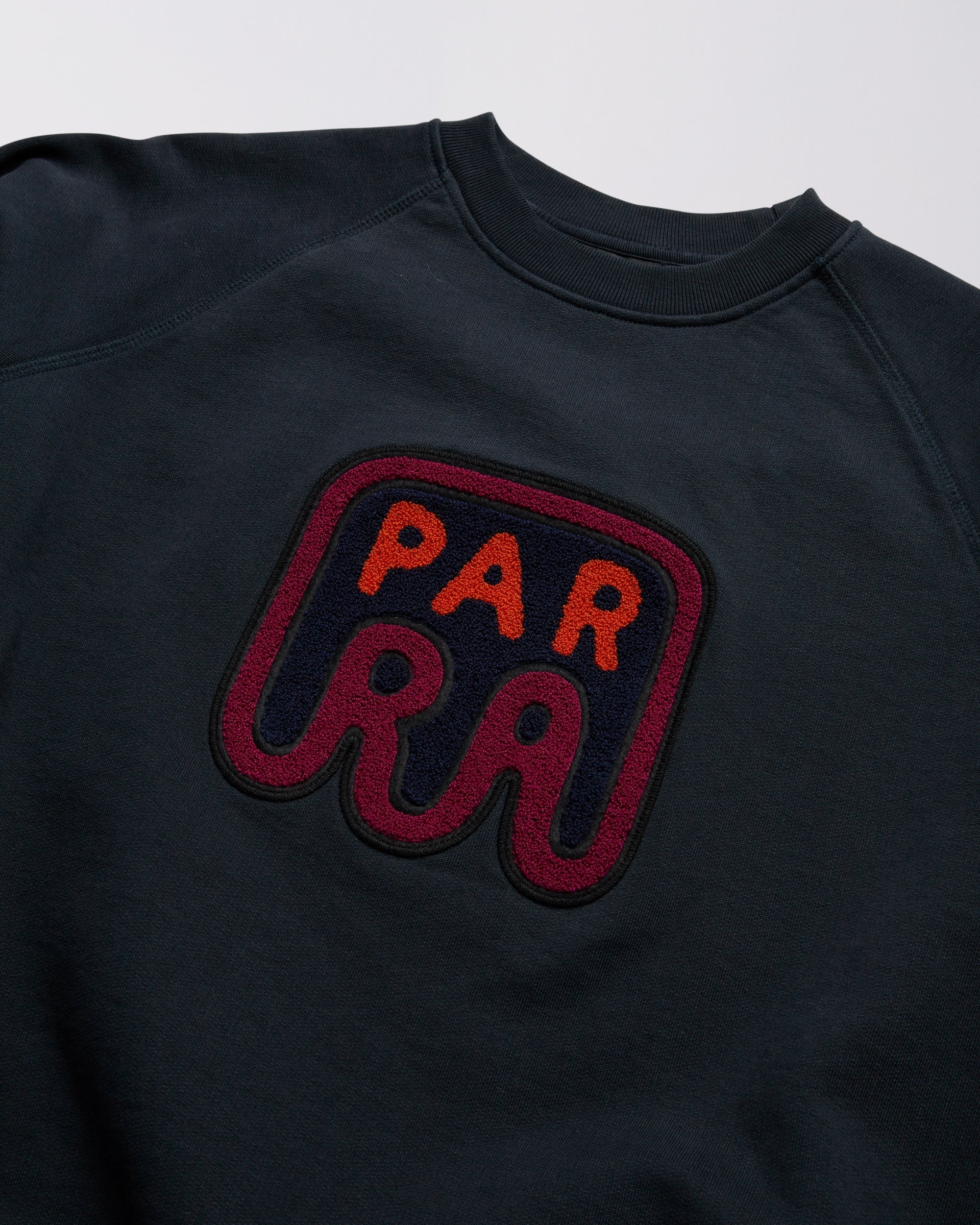 Parra Men s Fast Food Logo Crew Neck Sweatshirt