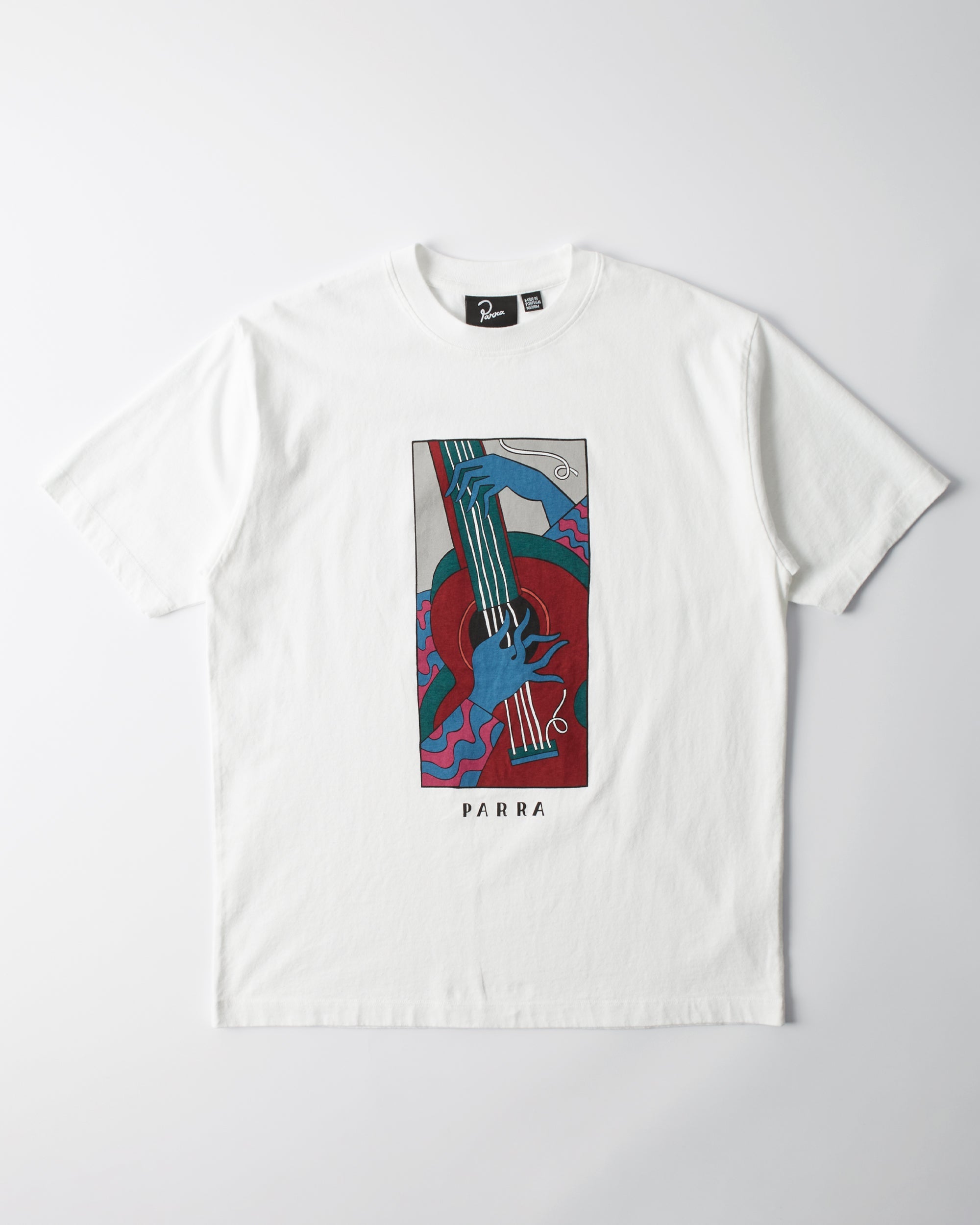 Madlib outlets Parra Shirt Blue on White Size LARGE BRAND NEW DEADSTOCK