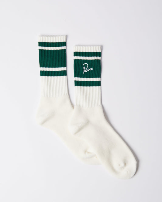 Signature striped crew socks